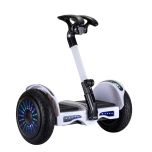 Smart Self-Balancing Electric Scooter with LED light, Portable and Powerful,  White