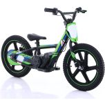 24V Electric Dirt Bike for Kids, 16" Wheel Electric Balance Bike for Ages 5-10 (Green)