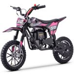 GBmoto Kids Dirt Bike 40cc 4-Stroke Beginner Gas Dirt Bike (Pink)