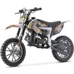 MotoTec Kids 50CC 2-Stroke Gas Dirt Bike (Yellow)