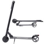 Portable Electric Scooter Rechargeable Folding Scooter for Teens and Adults (Black)