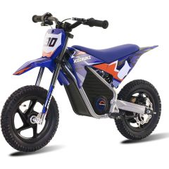 Electric Dirt Bike for Kids, 36V 150W 12" Wheel Electric Balance Bike for Ages 3-6 (Blue)