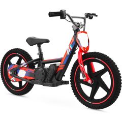24V Electric Dirt Bike for Kids, 16" Wheel Electric Balance Bike for Ages 5-10 (Red)