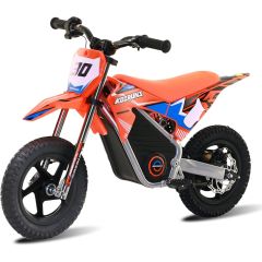 Electric Dirt Bike for Kids, 36V 150W 12" Wheel Electric Balance Bike for Ages 3-6 (Orange)