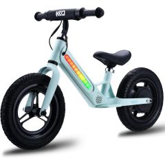 24V 180W Electric Dirt Bike for Kids, 12" Wheel Electric Balance Bike for Ages 3-5 (Blue)