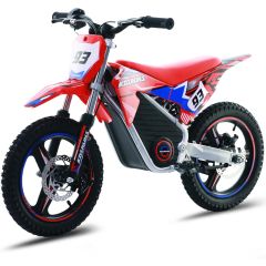 Electric Dirt Bike for Kids, 36V 350W 14" Wheel Electric Balance Bike for Ages 6-12 (Red)