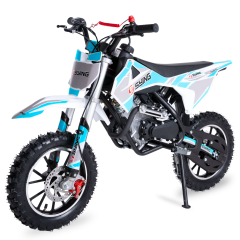 SYING Kids Dirt Bike 58cc 4-Stroke Beginner Gas Dirt Bike (Teal)