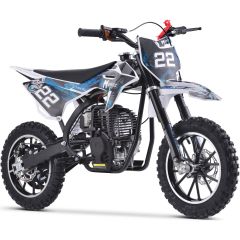 MotoTec Kids 40cc 4-Stroke Gas Dirt Bike (Blue)