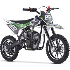 MotoTec Kids 40cc 4-Stroke Gas Dirt Bike (Green)