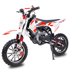 SYING Kids Dirt Bike 58cc 4-Stroke Beginner Gas Dirt Bike (Red)