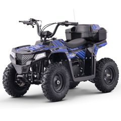 XW-A19 40cc Kids Off-Road Gas ATV – Mini Quad for Kids (Blue)