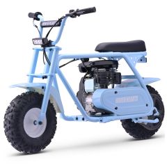 HOVER HEART 99cc Kids Gas Dirt Bike – 4-Stroke Off-Road Mini Motorcycle (Blue)