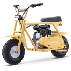 HOVER HEART 99cc Kids Gas Dirt Bike – 4-Stroke Off-Road Mini Motorcycle (Yellow)