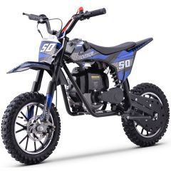 GBmoto Kids Dirt Bike 40cc 4-Stroke Beginner Gas Dirt Bike (Blue)