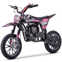 GBmoto Kids Dirt Bike 40cc 4-Stroke Beginner Gas Dirt Bike (Pink)