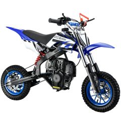 SYX-Moto Kids Dirt Bike 40cc 4-Stroke Beginner Gas Dirt Bike (Blue)