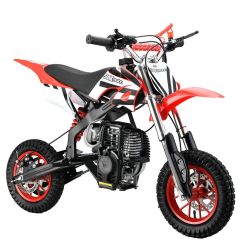 SYX-Moto Kids Dirt Bike 40cc 4-Stroke Beginner Gas Dirt Bike (Red)