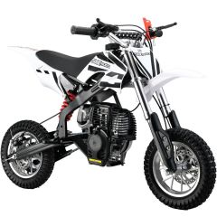 SYX-Moto Kids Dirt Bike 40cc 4-Stroke Beginner Gas Dirt Bike (White)