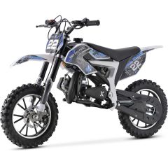 MotoTec Kids 40cc 4-Stroke Gas Dirt Bike (Blue)