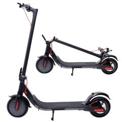 Superrio Portable Electric Scooter-350W Motor Rechargeable Folding Scooter for Teenagers and Adults with Headlight and Hand Brake