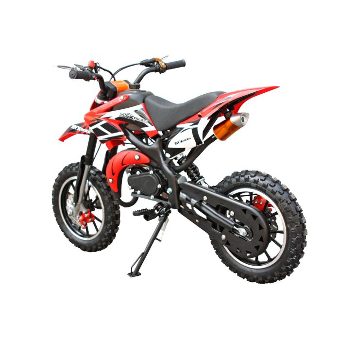SYX MOTO Holeshot Kids 50CC 2 Stroke Gas Dirt Bike Red