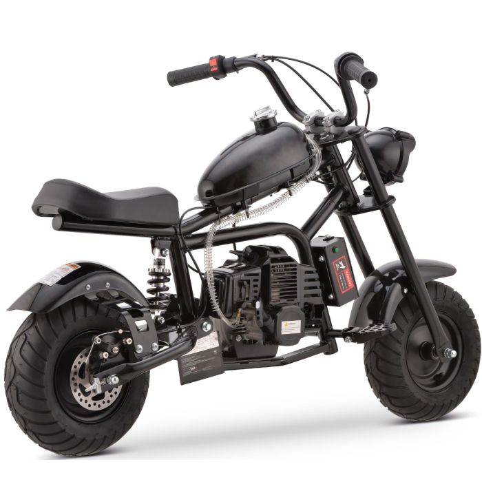 38-KT DAMNGOOD!!ver. 2024edition【BLACK】 2024 Black DB03 50cc Kids Gas Dirt Bike, Mini Pit Bike