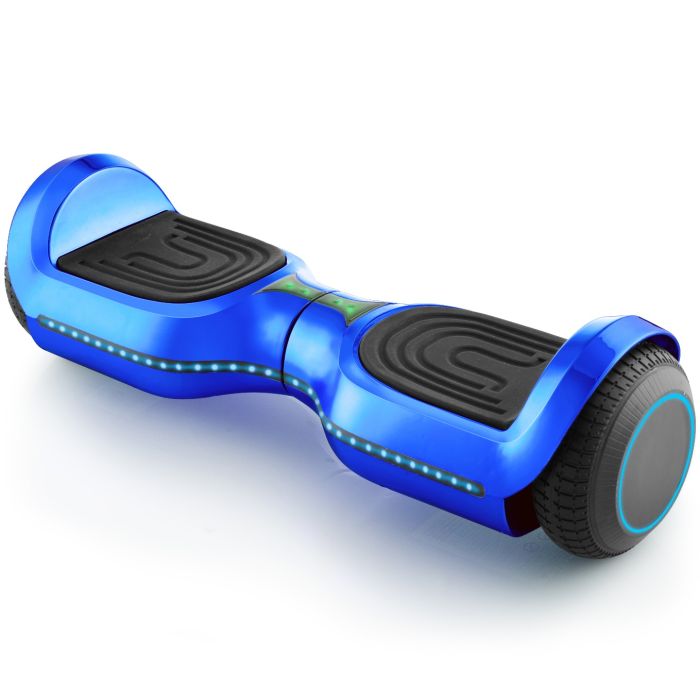 Blue hoverboard with bluetooth 2025