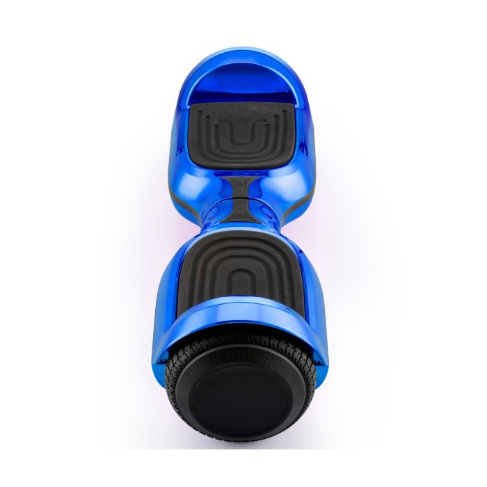 Chrome Blue 6.5 Hoverboard Bluetooth Hoverboard LED Flashing Wheels Self Balancing Scooter UL Listed