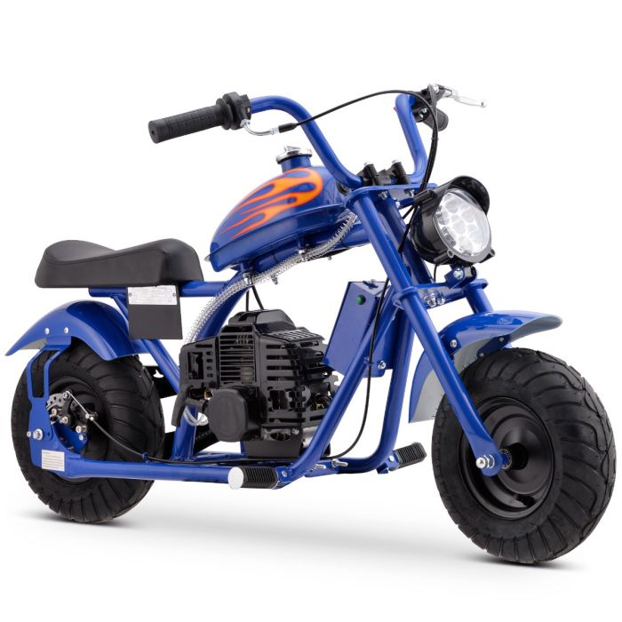 chopper children Blue GBmoto 50cc Kids Gas Chopper, Mini Chopper