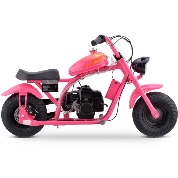 Pink GBmoto 50cc Kids Gas Chopper Mini Chopper