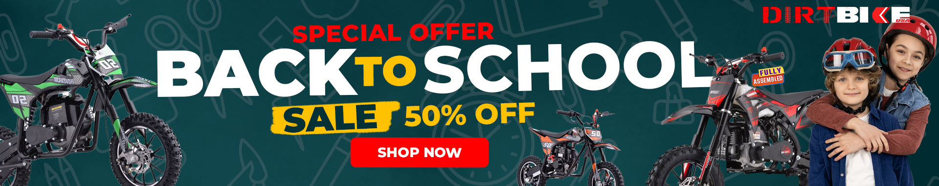 Back to School Sale