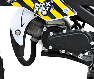 .com: SYX MOTO Kids Mini Dirt Bike Gas Power BLITZ 2-Stroke