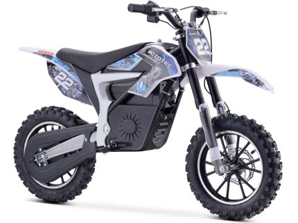 MotoTec 36v 500w Demon Electric Dirt Bike Lithium Blue - Motor Rride X