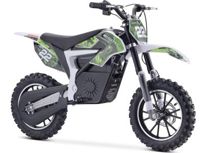 MotoTec 36v 790w Demon Electric Dirt Bike Lithium Green